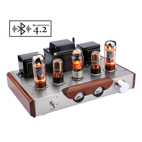 AIYIMA EL34 préampli à lampes amplificateur Bluetooth classe A HIFI amplificateurs de son à Tube électronique haut-parleur à domicile ► Photo 1/6