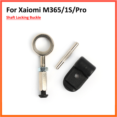 Boucle de verrouillage d'arbre pour Xiaomi MIJIA M365 1S Pro pièces de Scooter pliant Pothook en acier allié anneau de traction outils de jeu de vis ► Photo 1/6