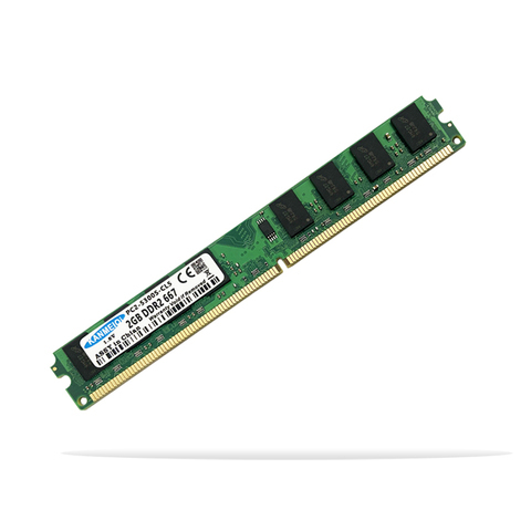KANMEIQi – barrette de RAM DDR2 4 go (2x2 go), Module de mémoire vive, Compatible avec la norme 800/667/ordinateur de bureau mhz, nouveauté ► Photo 1/6