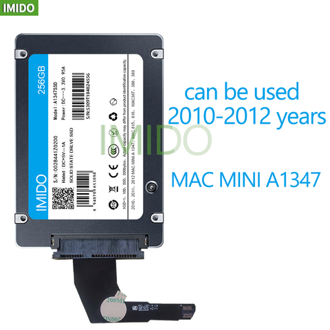 Disque dur SSD, 128 go, 256 go, 512 go, 1 to, 2 to, pour Mac 2012 Mini A1347, avec convertisseur plus, outil pour ajouter un deuxième SSD ► Photo 1/4