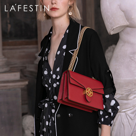 LA FESTIN 2022 nouvelle mode femmes sac sur l'épaule de haute qualité tempérament épaule sac de messager chaîne en cuir sacs ► Photo 1/6