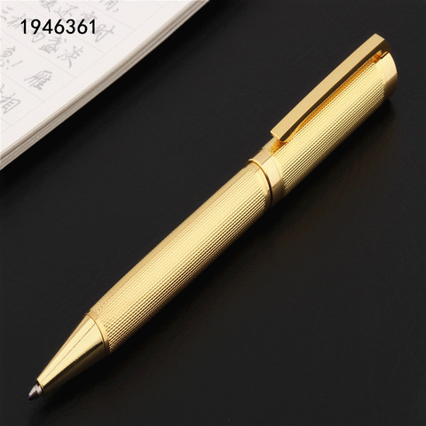 Stylo à bille doré 717 de luxe de haute qualité, fournitures de papeterie scolaire pour l'écriture ► Photo 1/6