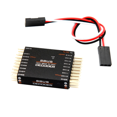 Décodeur SkyArea SBUS à PWM PPM 16CH pour Futaba Frsky X8R RXSR R9MM ► Photo 1/4