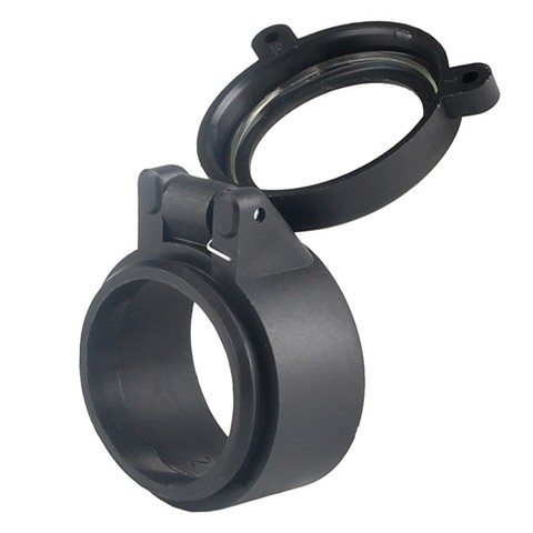 Capuchon à ressort rapide rabattable de 30mm-69mm, couvercle d'objectif pour fusil de chasse, portée de lunette, Protection d'objectif, accessoires pour armes de chasse ► Photo 1/6