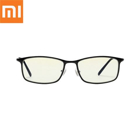 Xiaomi Mijia – lunettes en verre Anti-rayons bleus, protection des yeux UV 40%, originales, pour hommes et enfants, pour jouer, téléphone, ordinateur, jeu ► Photo 1/6