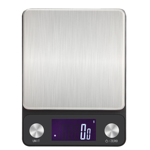 Balance de cuisine numérique 5kg 0.1g multifonction gramme balance de poids avec écran LCD pour la cuisson de colis Postal ► Photo 1/6