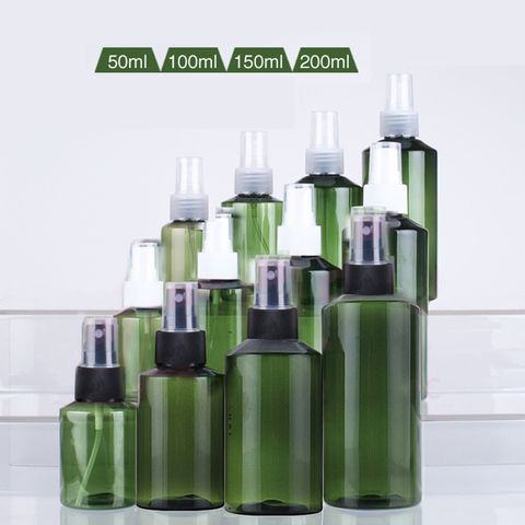 50ml 100ml 150ml 200ml vert foncé ensemble d'épaule en plastique vaporisateur bouteille arrosoir ► Photo 1/6