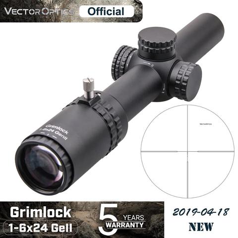 Vecteur optique GenII Grimlock 1-6x24 lunette de visée SFP portée BDC réticule Air doux portée fusil de chasse portée AR15 CQB portée 5.56 7.62 ► Photo 1/6