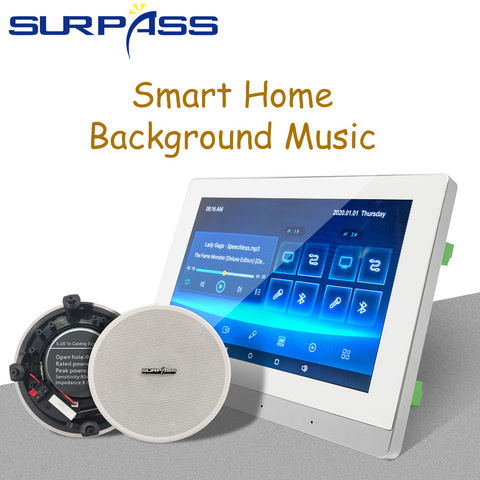 Sans fil WiFi Bluetooth amplificateur mural Audio 7 