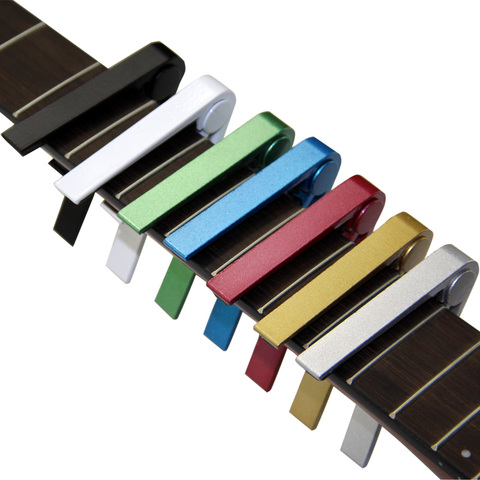 BATESMUSIC guitare Capo pour guitares acoustiques et électriques Total aluminium matériel accessoires guitare ► Photo 1/6