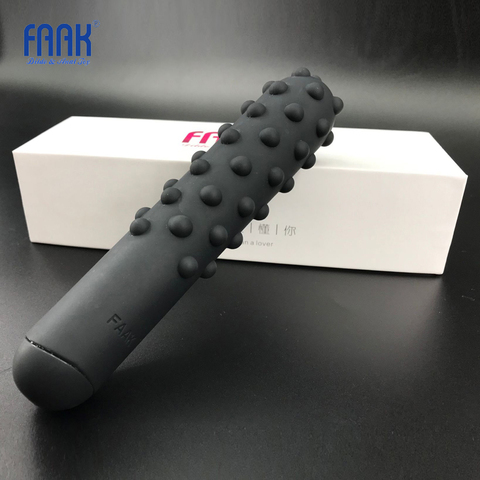 FAAK-vibrateur baguette magique 7 vitesses pour femmes, jouet sexuel, stimulateur clitoris, massage anal, bosses, gode en silicone, sexshop ► Photo 1/6