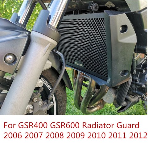 Protecteur de calandre pour SUZUKI GSR 400/600, GSR400, GSR600, couverture de Grille, accessoires de moto, 07, 08, 09, 10 et 11 2006 2012 ► Photo 1/6