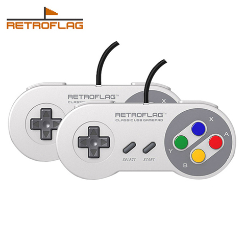 Contrôleur filaire USB classique Retroflag-manette J pour Raspberry Pi, Windows, interrupteur ► Photo 1/6