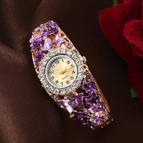 Femmes montres haut marque de luxe 2022 Bracelet montres robe montres strass cadran dames petite horloge zegarek damski ► Photo 1/6