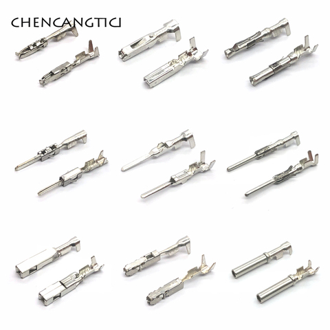 Connecteur de fil à sertir, 50 pièces, 1.5mm, fci, tyco DT Deutsch, broches mâles et femelles, pour VW, BMW, Honda, ect. ► Photo 1/6