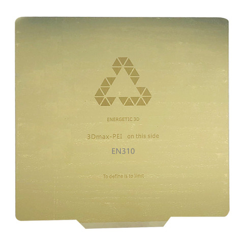 Energitic-plaque flexible pour imprimante CR10 Ender 3 3D, retrait de feuille d'acier, ressort en acier, plaque flexible PEI pré-assemblée, 220x310, 235x310mm, lit chauffant ► Photo 1/6