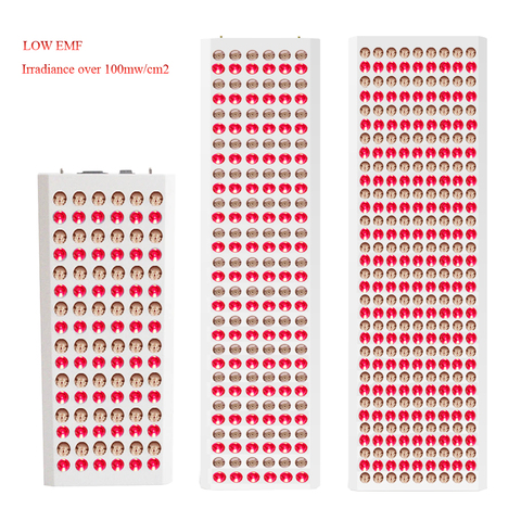 Thérapie professionnelle à la lumière rouge Anti-vieillissement, 2022 W 200W 500W 660nm 850nm, proche infrarouge, Anti-scintillement, pour soins de santé de la peau, 900 ► Photo 1/6