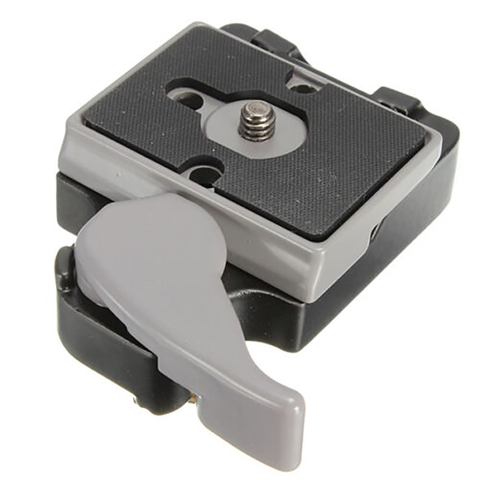 Accessoires de caméra 323 pince de fixation rapide adaptateur plaque de libération Compatible pour trépied de caméra avec plaque Manfrotto 200PL-14 ► Photo 1/6