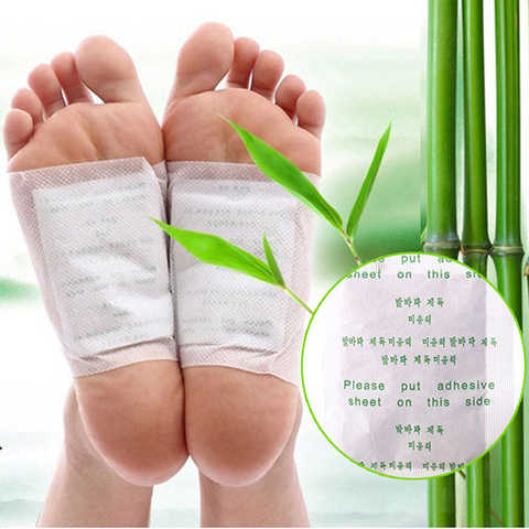 10/20 pièces Détox Patchs Autocollants Patch de Pied de Désintoxication Pads Pieds Minceur Perdre Du Poids Pieds Soins de Corps De Perte de Poids Santé Tampon Adhésif ► Photo 1/6