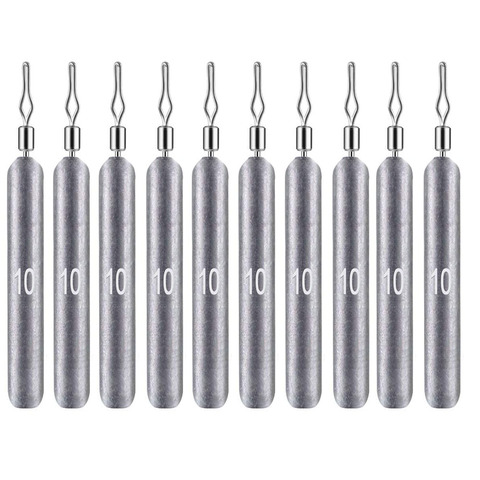 5 pièces/10 pièces Plomb De Pêche 3.5g 5g 7g 10g 14g 20g Drop Shot Plomb Plombs De Pêche Accessoires de Pêche ► Photo 1/6