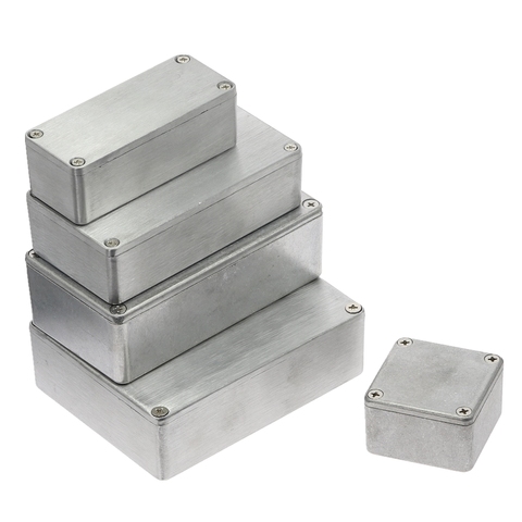 Offre Spéciale 1590 série 1590A 1590B 1590BB 1590XX 1590DD Style boîtier en aluminium Stomp boîte effets pédale enceinte guitare effets pédale ► Photo 1/6