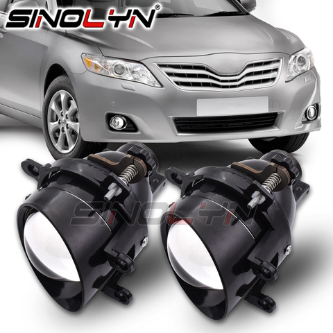 Sinolyn antibrouillard pour Toyota Camry/Corolla/RAV4/Yaris/Auris/Highlander bi-xénon lentille de projecteur H11 D2H HID ampoule accessoires bricolage ► Photo 1/6