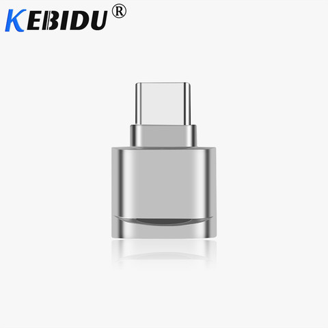 Kebidu-Mini lecteur de cartes USB 3.1 de Type C et SD, adaptateur OTG, pour téléphone et ordinateur ► Photo 1/6