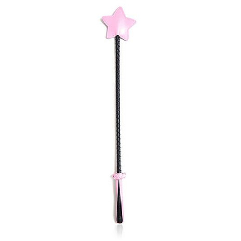 Jeux pour adultes en cuir mignon rose étoiles fessée Flirt jouet érotique BDSM fessée pagaie fouet Flogger produits sexuels jouets sexuels pour Couples ► Photo 1/6
