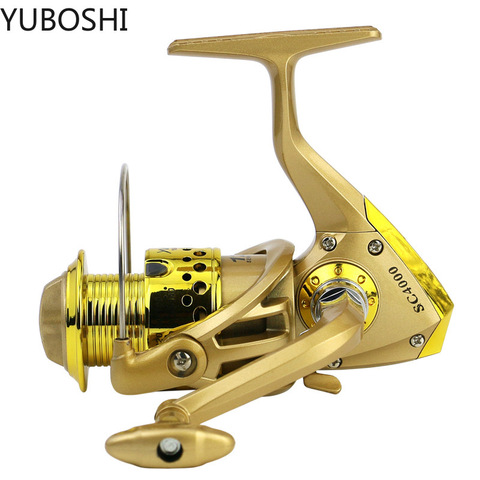 YUBOSHI nouveau 1000-7000 moulinet de pêche 5.5:1 12BB gauche/droite roue de pêche en mer Interchangeable léger moulinet de pêche ► Photo 1/6