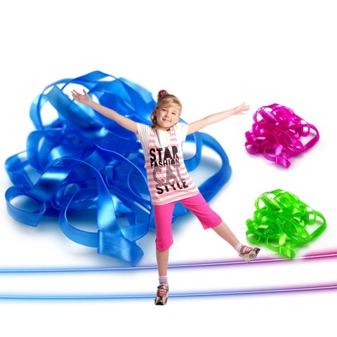 Corde à sauter enfants élastique élastique Sport Musculation adulte enfants jeux jouets pour filles garçons 4 5 6 7 8 ans ► Photo 1/6