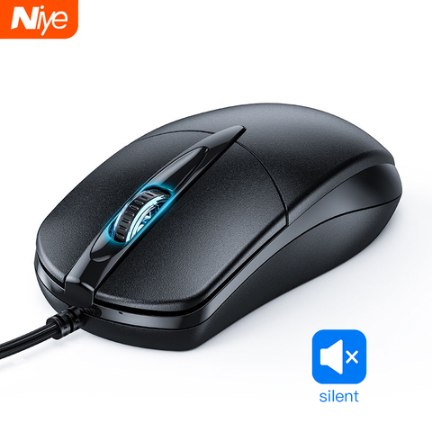 Souris 3D USB filaire souris de jeu ergonomie silencieuse souris optique 1000 DPI souris d'ordinateur Gamer Compatible avec PC/ordinateur portable/bureau ► Photo 1/6