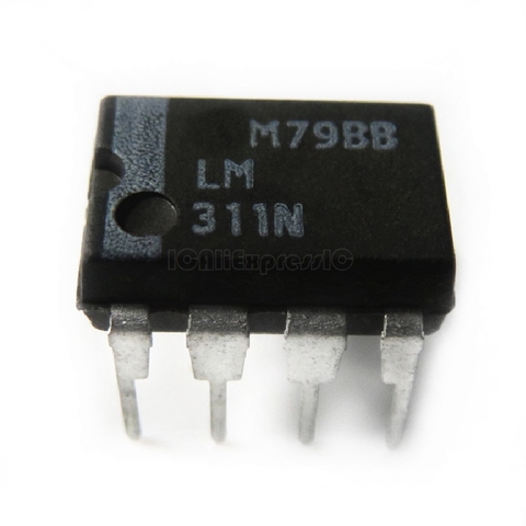 Comparateur de tension LM311P DIP-8 LM311 IC, 10 pièces/lot, en Stock ► Photo 1/1