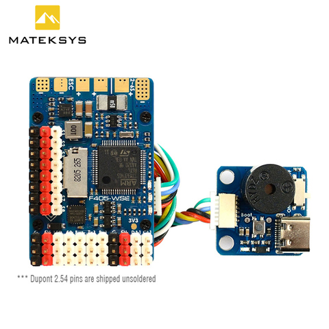 Mateksys – contrôleur de vol MATEK F405-WSE F405 WSE Wing MPU6000 Baro OSD Blackbox F4 2-6S INAV RC, drone FPV à aile fixe ► Photo 1/2