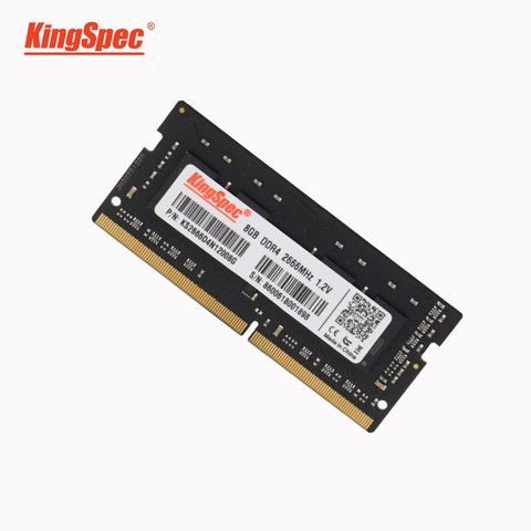 KingSpec ddr4 8gb mémoire vive ddr4 4GB 8GB 16GB 2666mhz 1.2v ram pour ordinateur portable mémoire vive DDR4 1.2V mémoire RAM pour ordinateur portable ► Photo 1/6