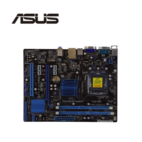 Carte mère originale d'occasion pour Asus LX3, composant pc, compatible avec processeurs G41, Socket LGA 775, Q8200, Q8300, DDR3 ► Photo 1/1