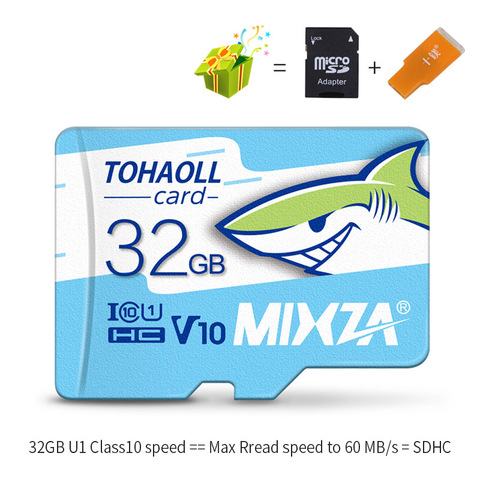 MIXZA-carte mémoire HY de classe 10, carte flash de 256, 80 mo/s, U3, 128 go, UHS-1 go, 64 go, 32 go ► Photo 1/6