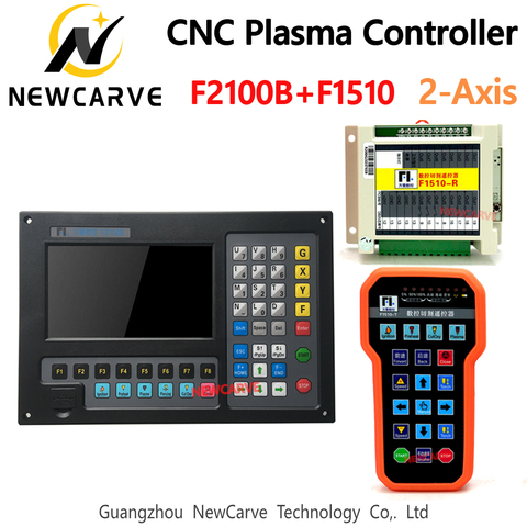 NEWCARVE, contrôleur de liaison de Plasma à 2 axes, avec télécommande sans fil (F2100B) F1510, pour Machine de découpe à flamme, modèle CNC ► Photo 1/6