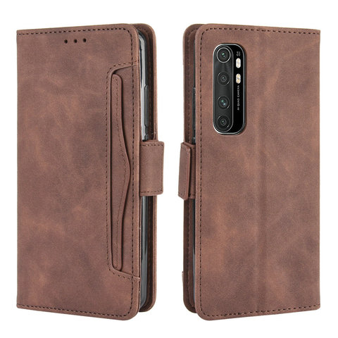 Pour Xiaomi Mi Note 10 Lite étui à rabat en cuir fente pour carte housse portefeuille amovible Funda Mi10T étui Mi 10 T Pro 10 T T10 Mi10 11 Coque ► Photo 1/6