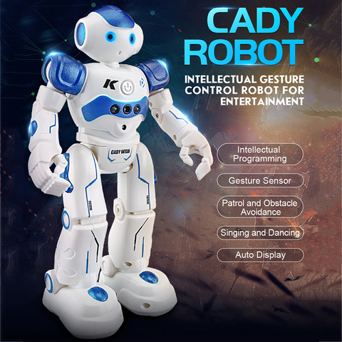 JJRC – Robot CADY WILI R2 R11 RC, jouet Intelligent, programmation intelligente, éducation, musique, danse, suivi automatique, contrôle des gestes ► Photo 1/6