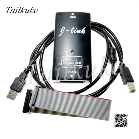 JLINK – simulateur de téléchargement V9.4 V9 STM32, J-LINK V8, Version anglaise avec carte adaptateur ► Photo 1/1