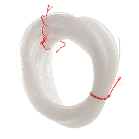 100m clair Nylon fil de ficelle 1mm diamètre Monofilament ligne de pêche pour bateau pêche coulée pêche crochet attachant ► Photo 1/6