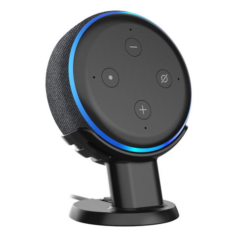 Pour Amazon Alexa Echo Dot 3rd génération monture pour support de support, support de montage fonctionne avec Amazon Echo Dot 3 support Assistant ► Photo 1/6