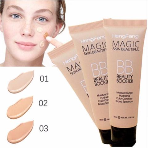 BB crème naturelle imperméable pour le visage, 1 pièce, correcteur de couleur, fond de teint éclaircissant, maquillage de Contour ► Photo 1/6