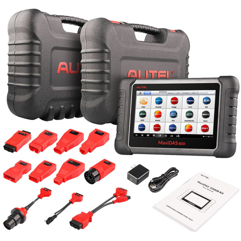 Autel – MaxiDAS DS808K Scanner de Diagnostic automobile, outil de balayage de voiture avec niveau OE, tous les systèmes de Diagnostic, programmation de porte-clés, ABS ► Photo 1/1