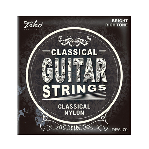 Ziko – cordes de guitare classique DPA-70 028-043, noyau en Nylon, pièce en cuivre plaqué argent, accessoires d'instruments de musique ► Photo 1/6