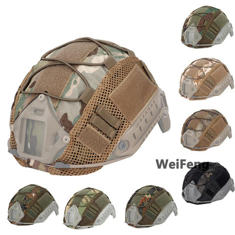 Housse de casque tactique pour MH PJ BJ ops-core, Type rapide, CS Wargame Paintball, militaire, accessoires de chasse ► Photo 1/6