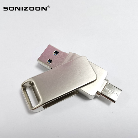 SONIZOON – clé USB C-USB3.1 OTG type-c 3.0, support à mémoire de 8GB 16GB 32GB 16GB 8GB, lecteur Flash pour appareil de type-c ► Photo 1/6
