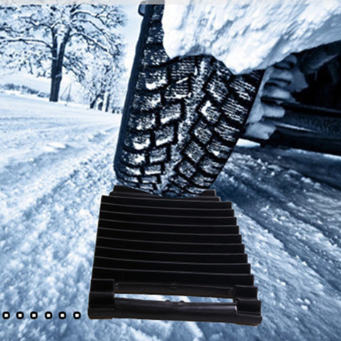 CHUNMU ABS universel voiture chaînes à neige antidérapant pneu antidérapant coussinet Automobile roue poignée pistes tapis Auto hiver accessoires ► Photo 1/6