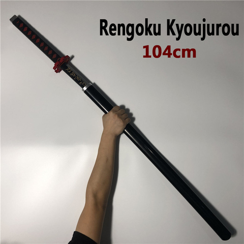 Rengoku Kyoujurou Katana De 104 Cm – Sabre Demon Slayer, Épée Demon