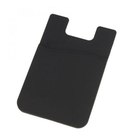 Autocollant Couverture Arrière Titulaire Étui Adhésif de Poche Mode Femmes Hommes Cellule Support Pour Téléphone Porte-Carte D'identité Étui MINCE Autocollant ► Photo 1/6